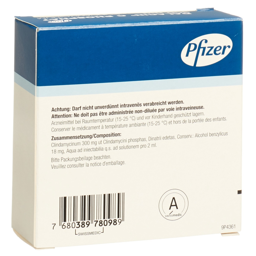 Dalacin C Phosphat 300 mg, Injektionslösung