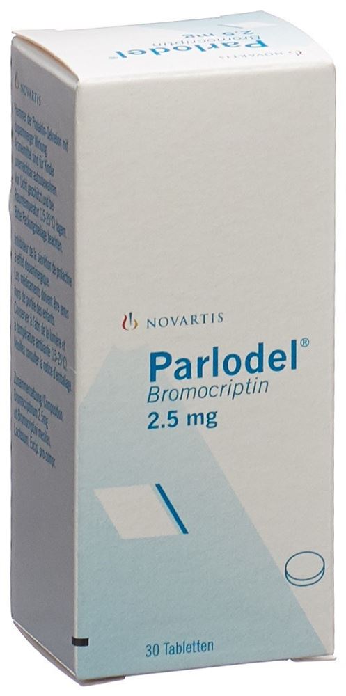 PARLODEL cpr 2.5 mg fl 30 pce