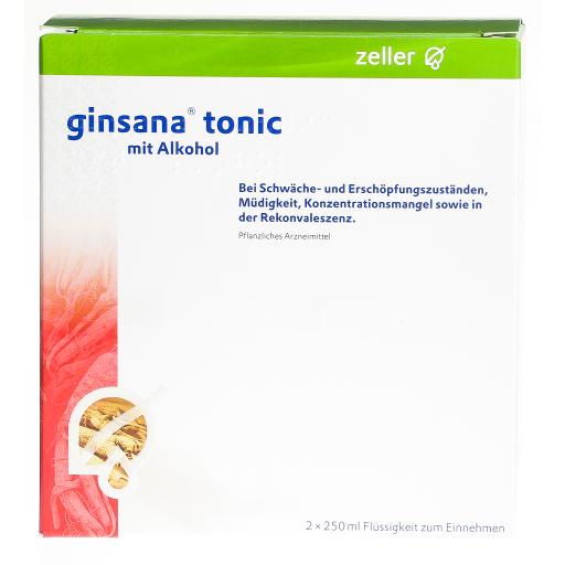 Ginsana tonico con l'alcol, liquido orale