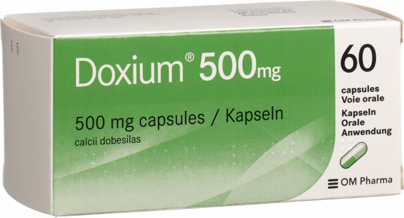 DOXIUM caps 500 mg 60 pce