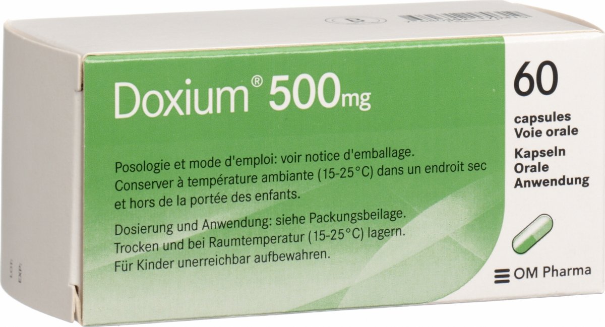 DOXIUM caps 500 mg 60 pce