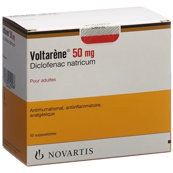 VOLTARENE supp 50 mg adult 50 pce