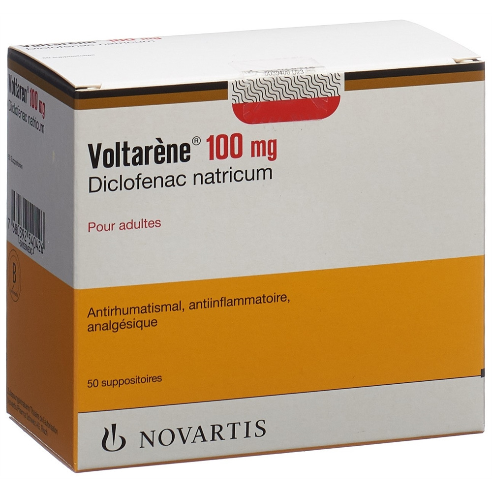 Voltaren 100, Suppositorien