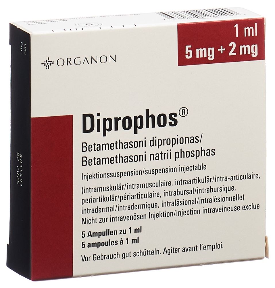 DIPROPHOS susp inj 5 amp 1 ml