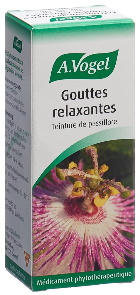 A.Vogel Gouttes relaxantes, liquide oral gtt 50 ml
