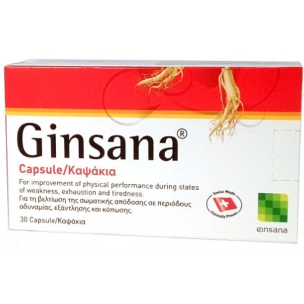 GINSANA caps moll 30 pce