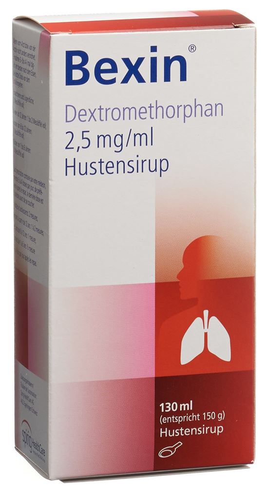 BEXINE siroup 25 mg/10ml bouteille 130 ml