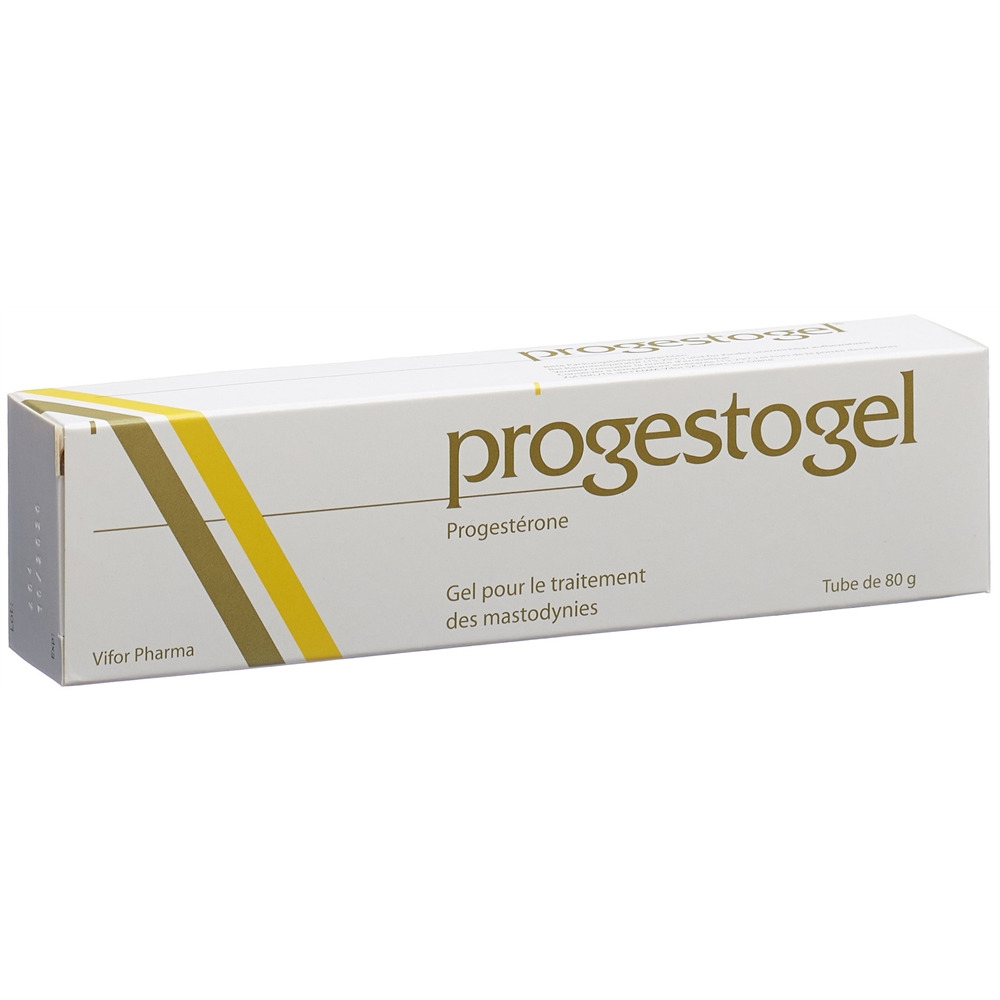 PROGESTOGEL 10 mg TD gel tub. 1x80 g