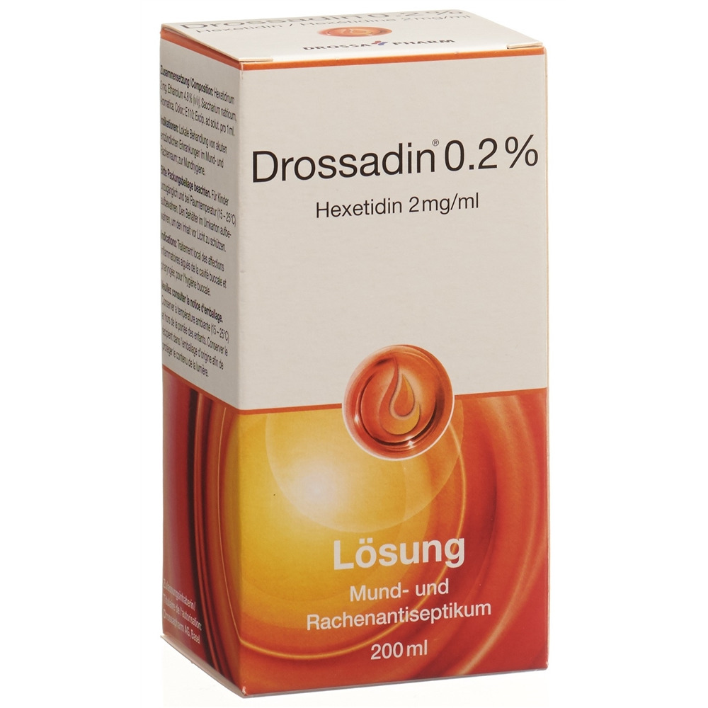 DROSSADIN sol 0.2 % orange fl 200 ml