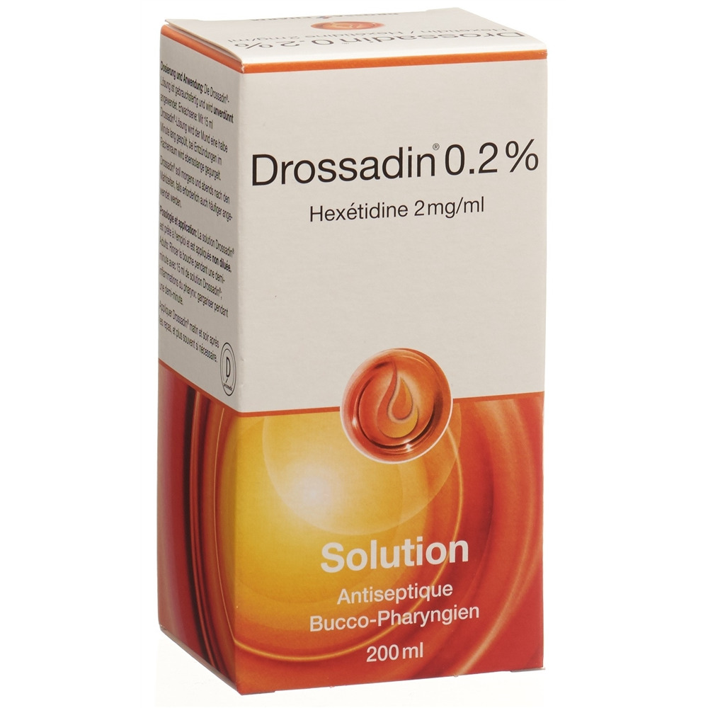 DROSSADIN sol 0.2 % orange fl 200 ml