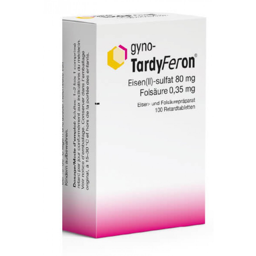 GYNO-TARDYFERON cpr ret 100 pce