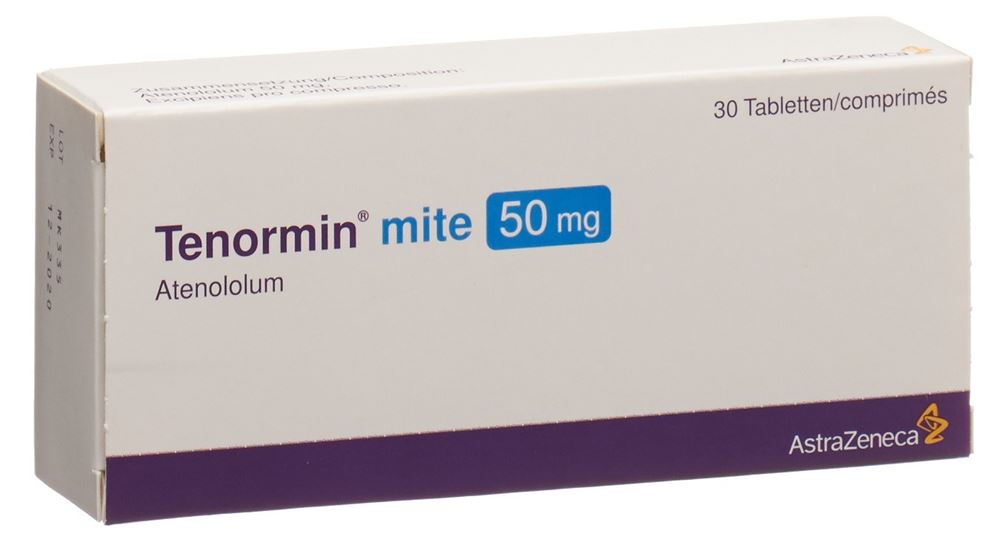 TENORMIN mite cpr 50 mg 30 pce
