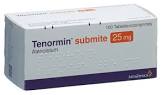 TENORMIN submite cpr 25 mg 100 pce