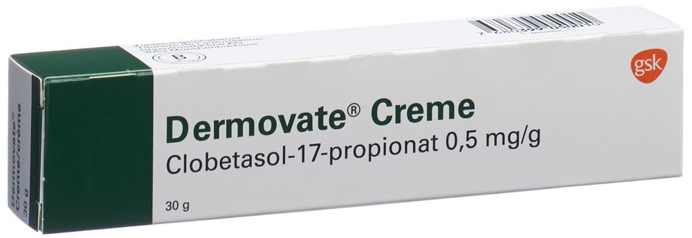 DERMOVATE crème tb 30 g