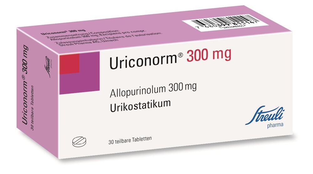 Uriconorm 300 mg, Tabletten