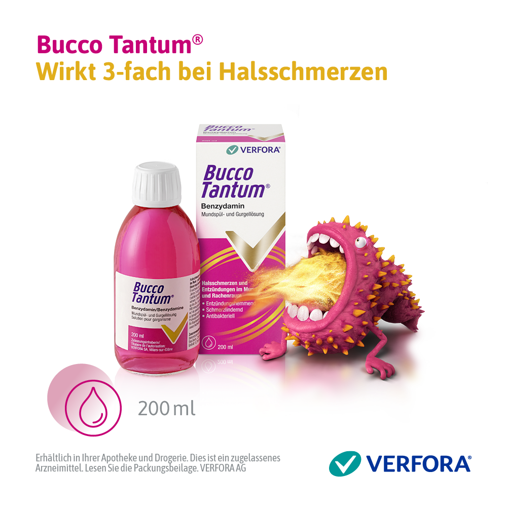 BUCCO TANTUM solution pour gargarisme fl 200 ml