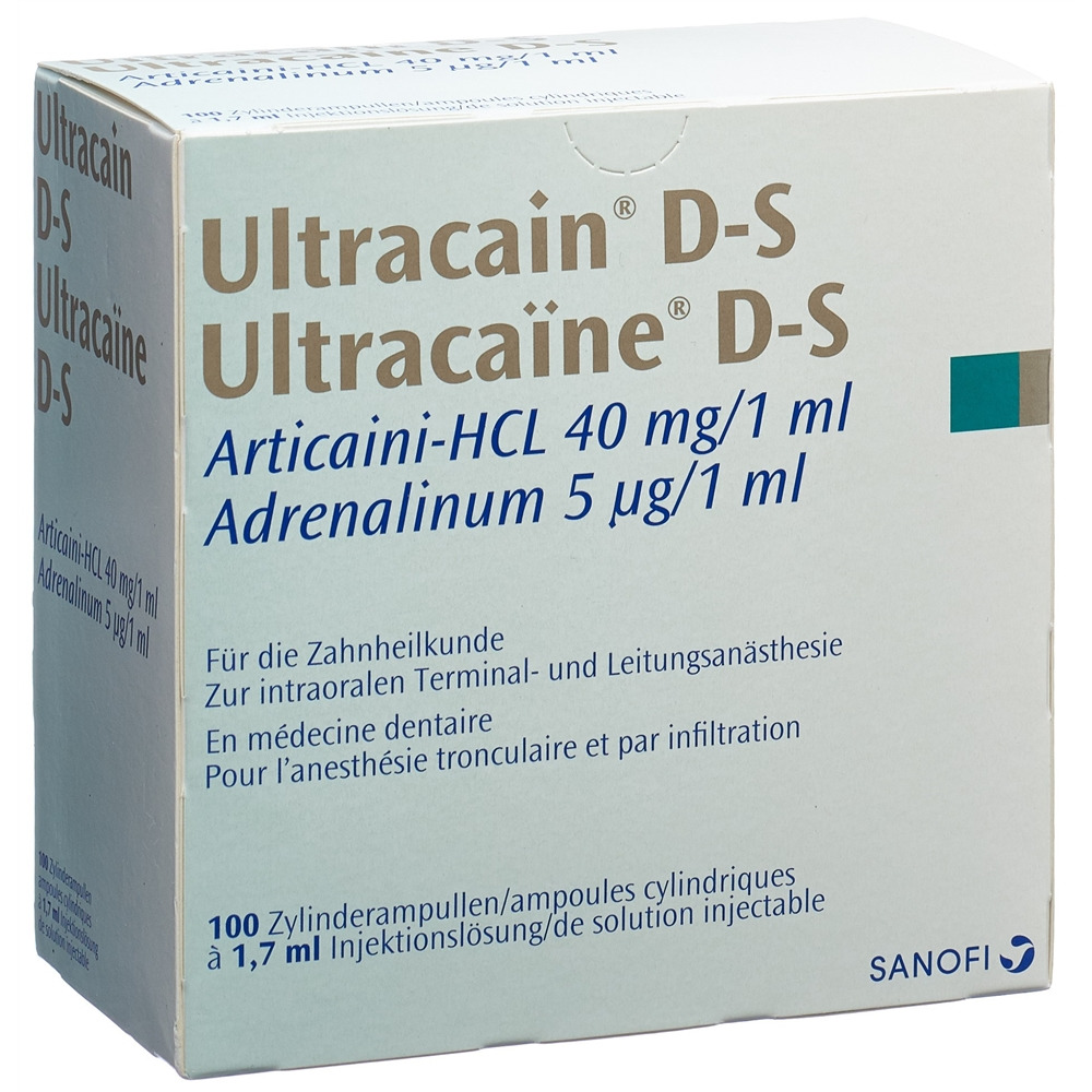 Ultracain D-S, Injektionslösung