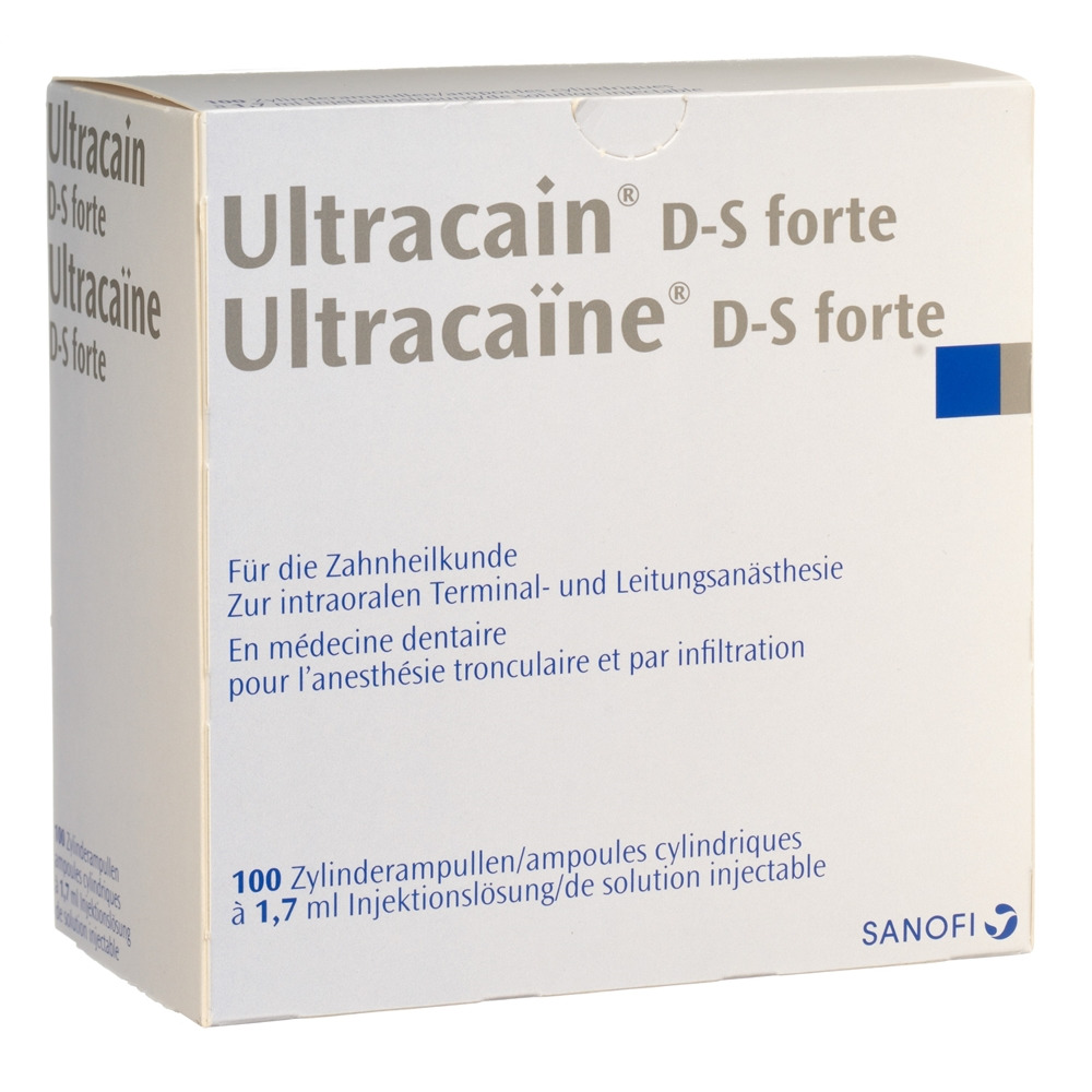 ULTRACAÏNE D-S FORTE 100 cartouche 1.7 ml