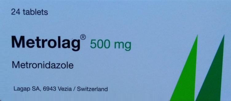 METROLAG cpr 500 mg 8 pce