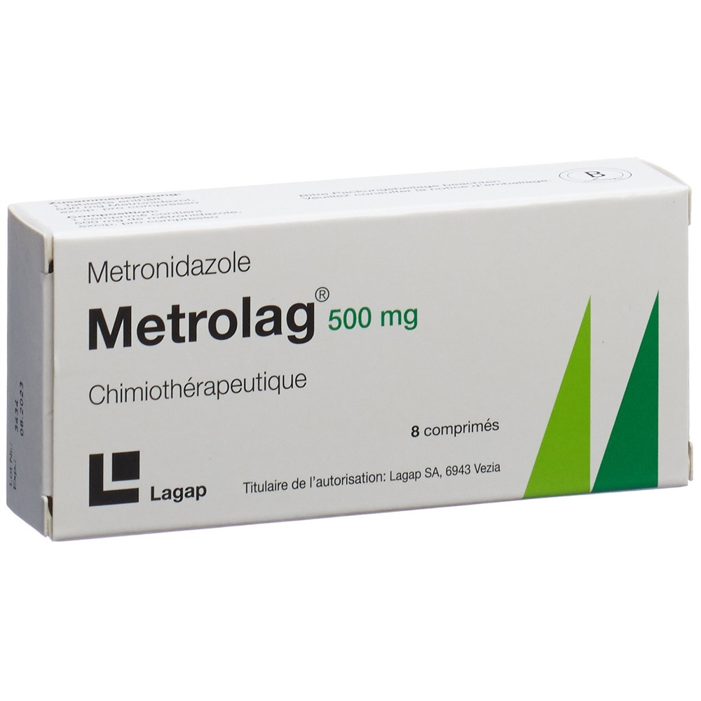 METROLAG cpr 500 mg 8 pce