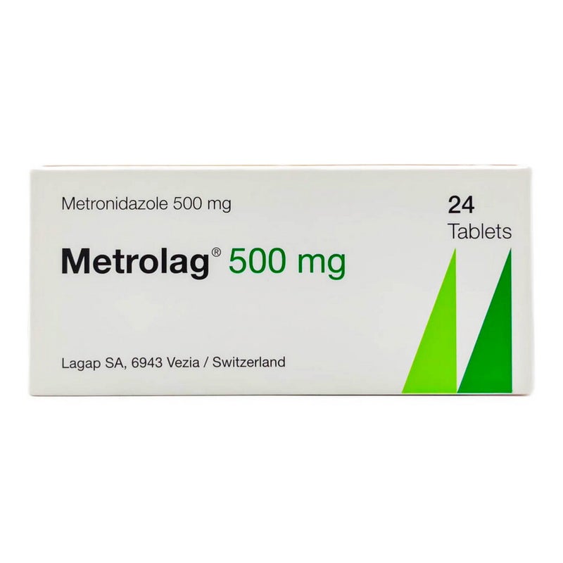 METROLAG cpr 500 mg 24 pce
