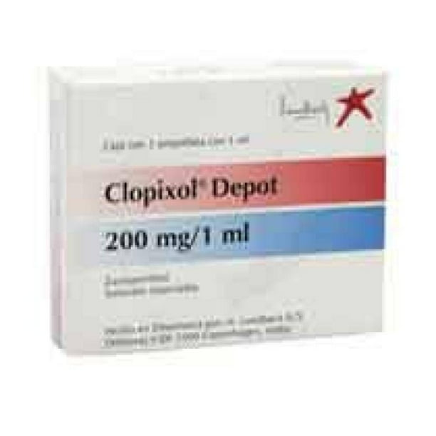 CLOPIXOL Depot sol inj 200 mg/ml amp 1 ml