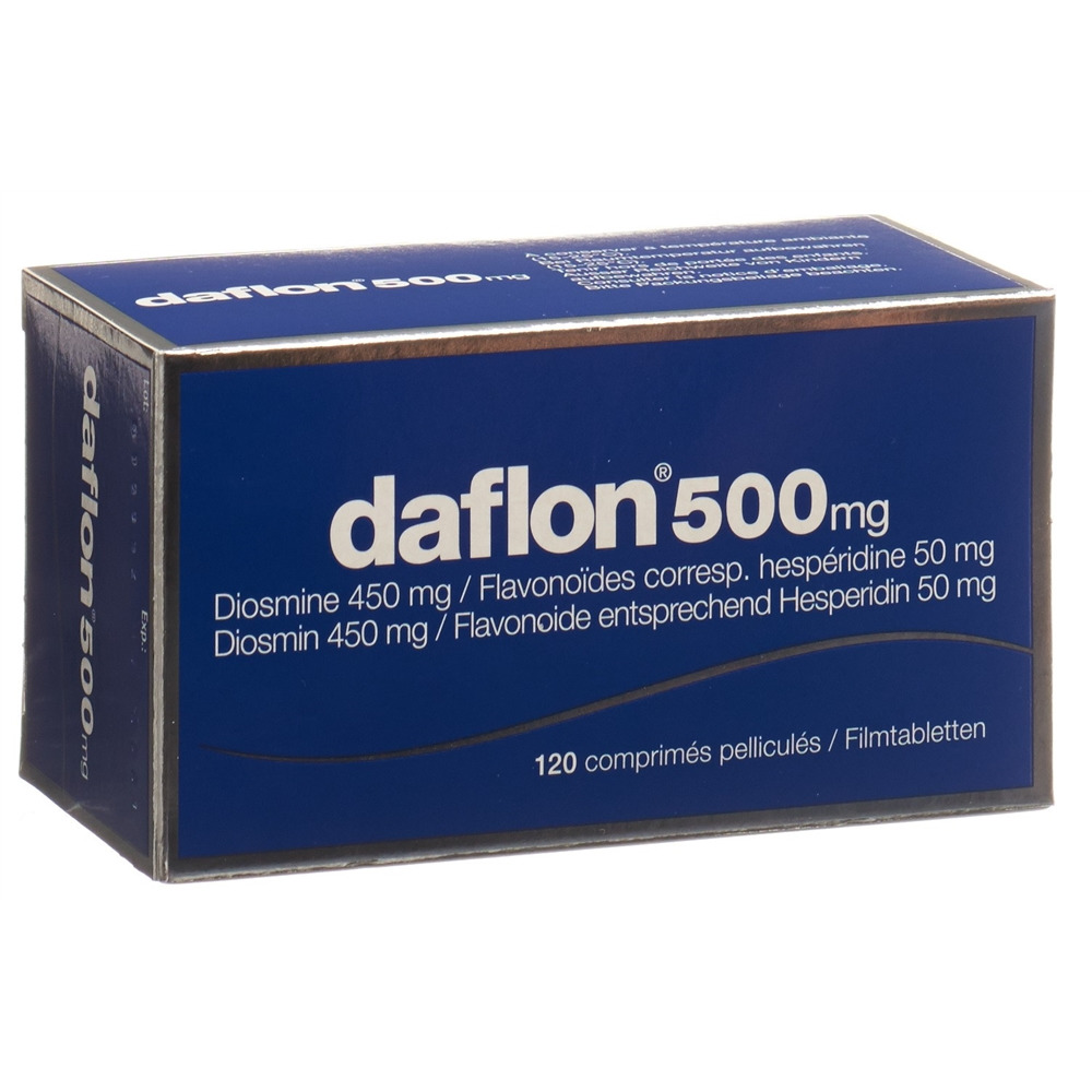 Daflon 500, comprimés pelliculés