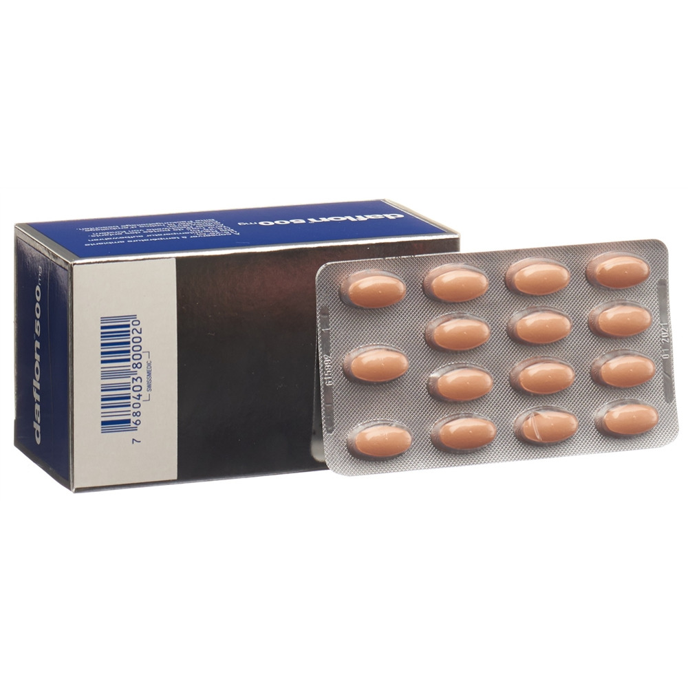 Daflon 500, comprimés pelliculés