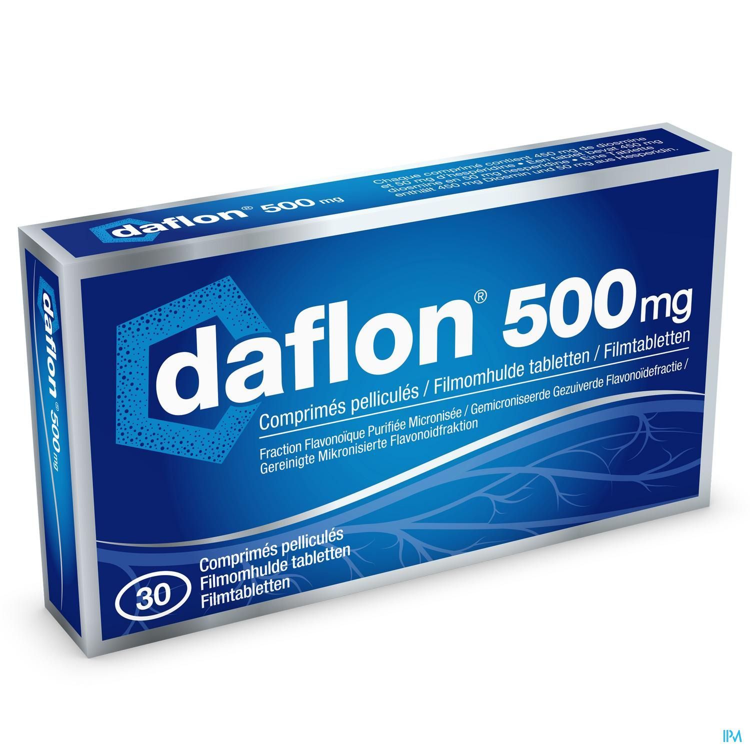 DAFLON cpr pell 500 mg 30 pce