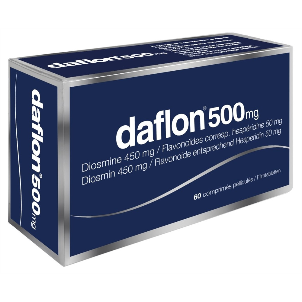 DAFLON cpr pell 500 mg 60 pce
