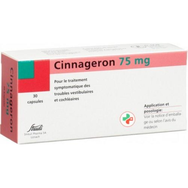 CINNAGERON caps 75 mg 30 pce