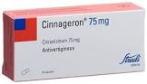 CINNAGERON caps 75 mg 100 pce