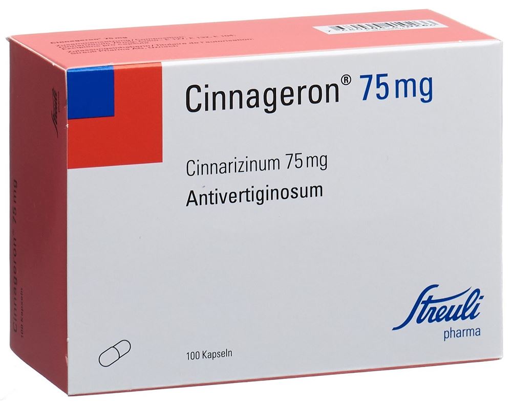 CINNAGERON caps 75 mg 100 pce
