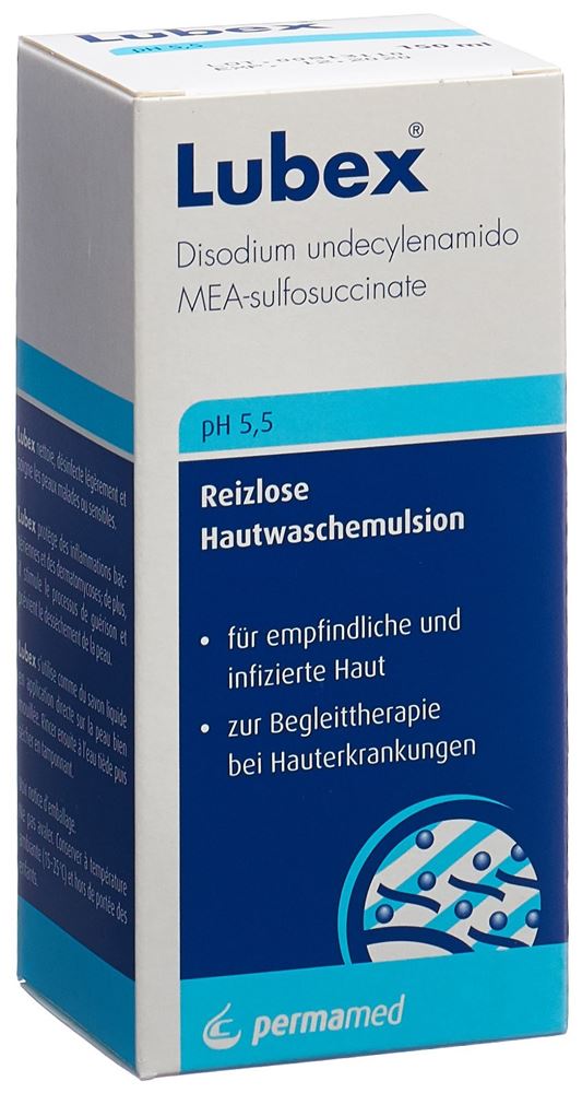 LUBEX émulsion lavante pH 5.5 fl 150 ml