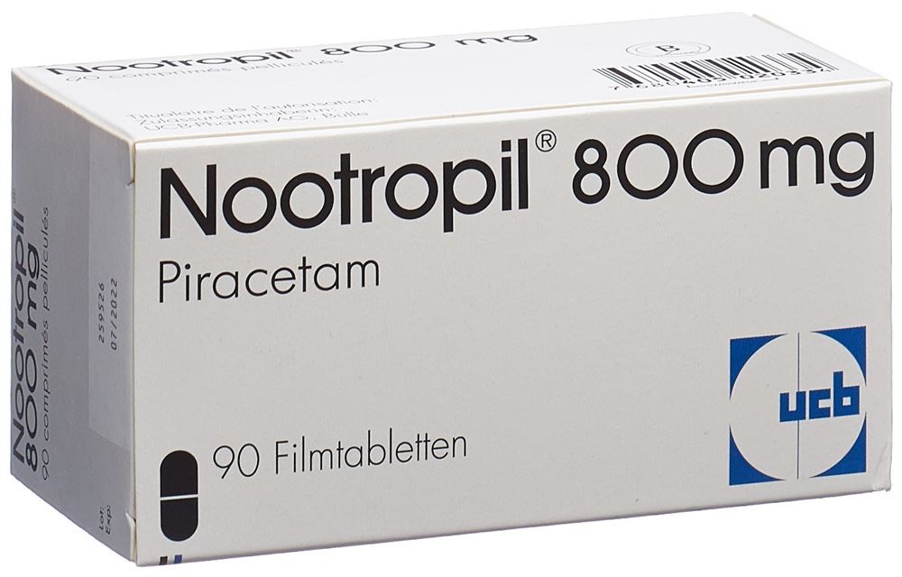 Nootropil 800 mg, Filmtabletten