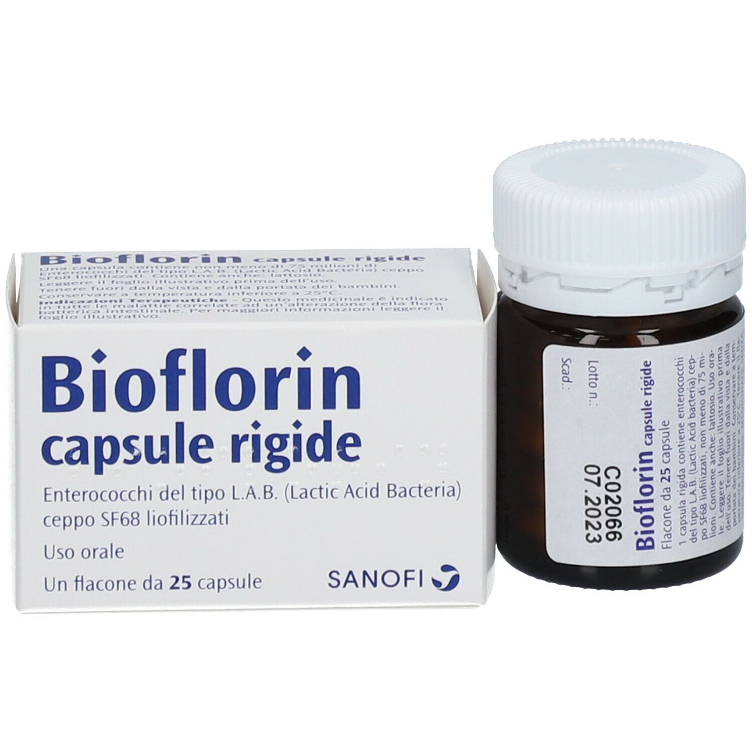 BIOFLORIN caps bte 25 pce