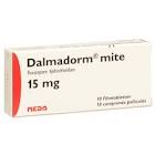 DALMADORM mite cpr pell 15 mg 10 pce