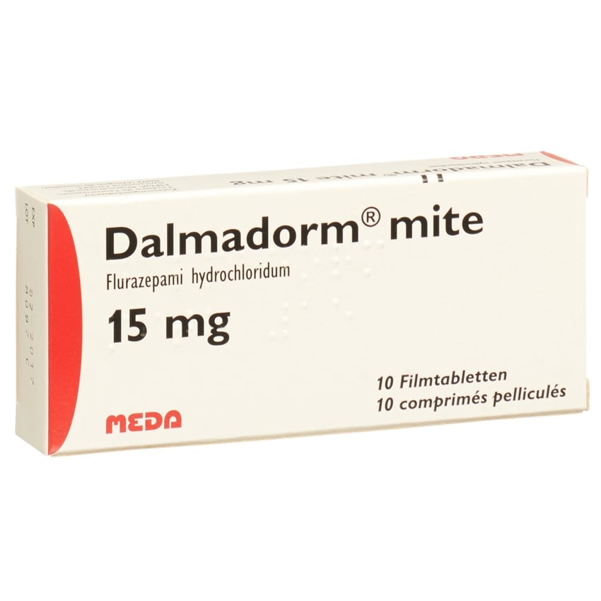 DALMADORM mite cpr pell 15 mg 10 pce