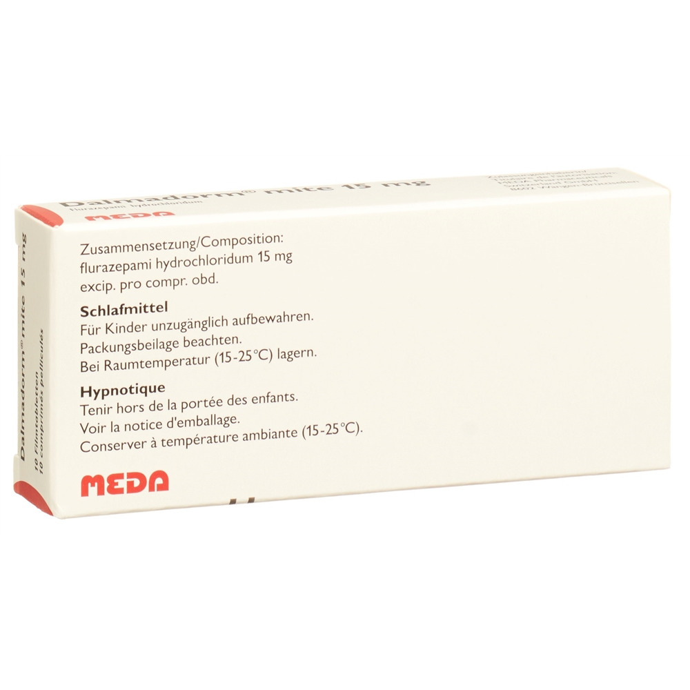 DALMADORM mite cpr pell 15 mg 10 pce