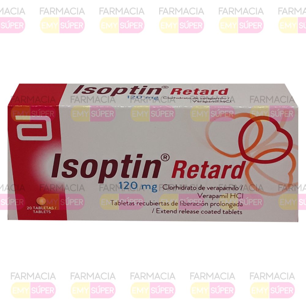 ISOPTIN retard cpr pell ret 120 mg 20 pce