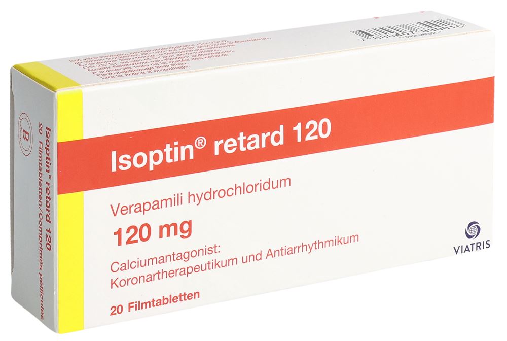 Isoptin retard 120, Filmtabletten