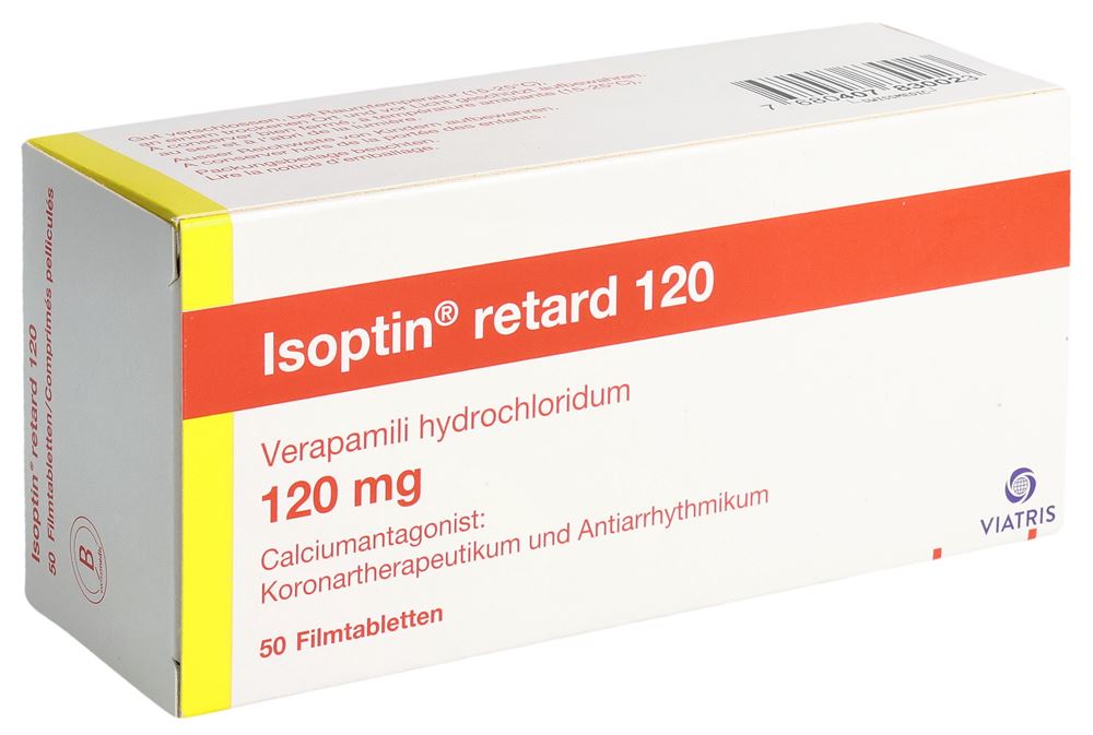 Isoptin retard 120, Filmtabletten