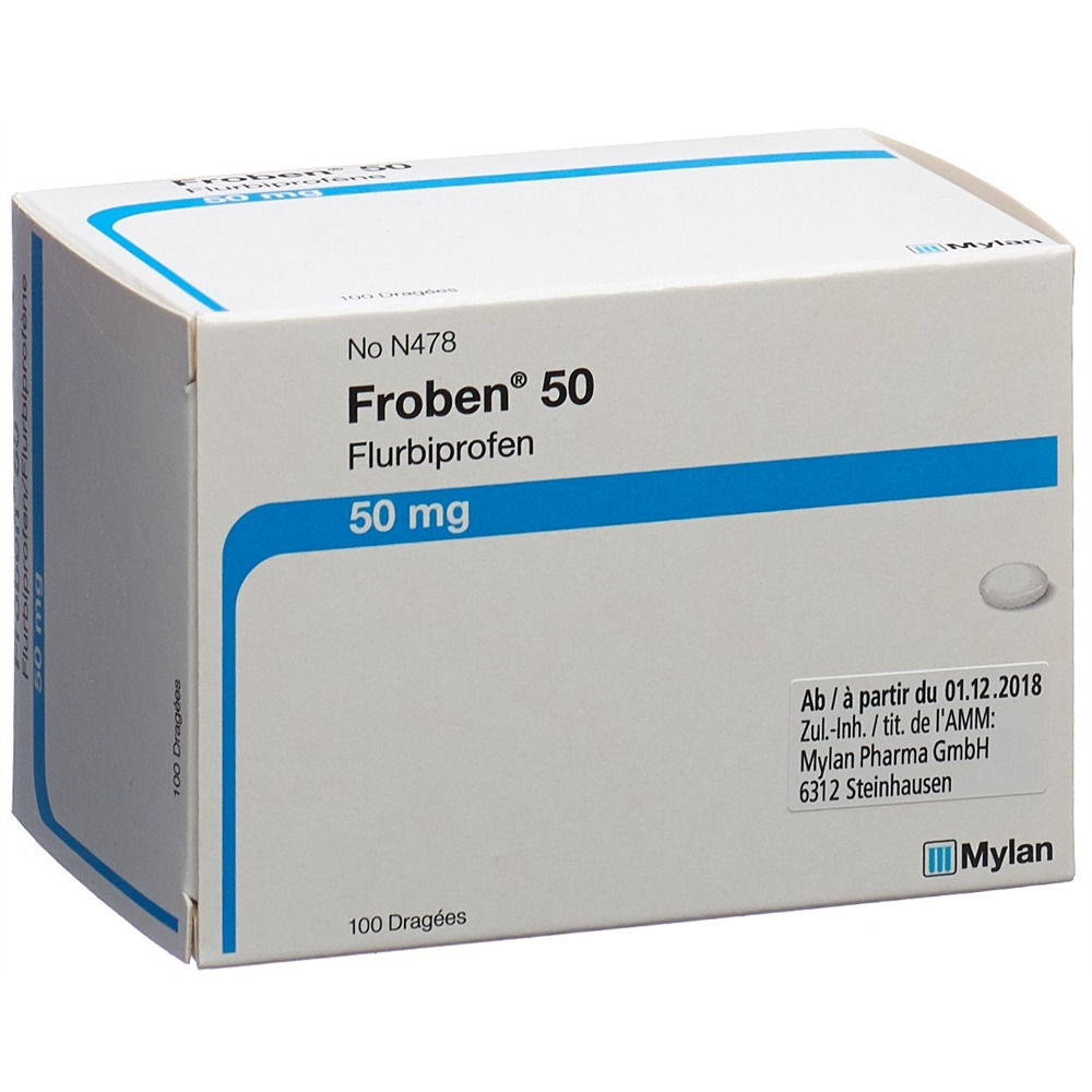 Froben 50 mg, dragées