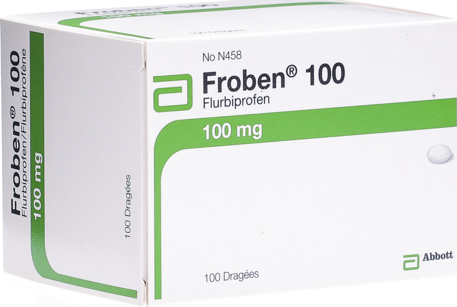 FROBEN drag 100 mg 100 pce