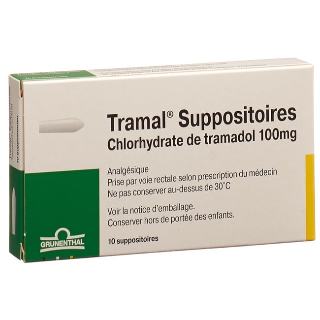 TRAMAL supp 100 mg 10 pce