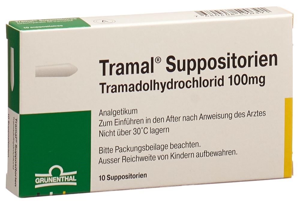 TRAMAL supp 100 mg 10 pce