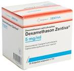 DEXAMETHASON Zentiva sol inj 5 mg/ml 25 amp 1 ml