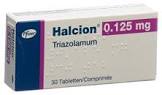 HALCION cpr 0.125 mg 30 pce