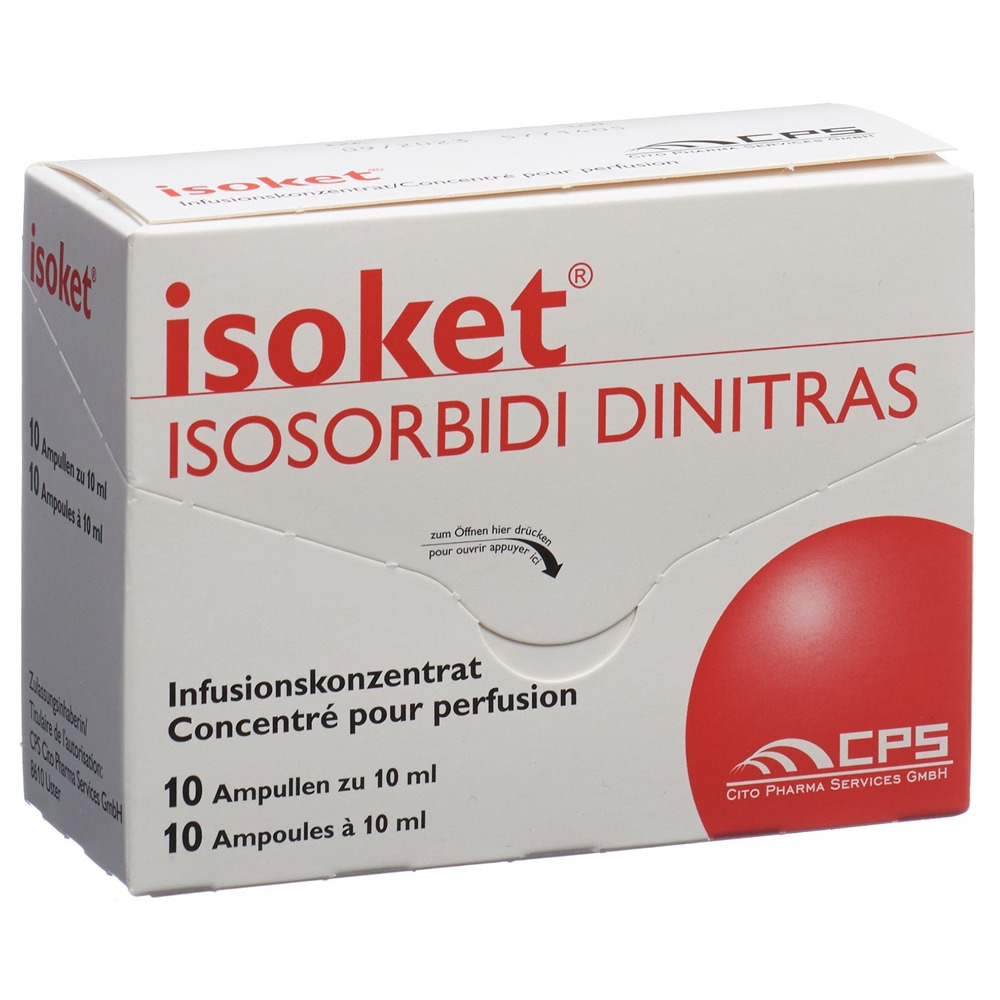 ISOKET conc perf 10 mg/10ml 10 amp 10 ml