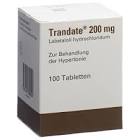 TRANDATE cpr 200 mg bte 100 pce